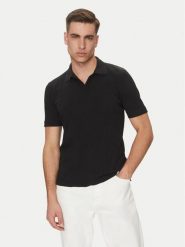 Marc O'Polo Polo 523 2091 53026 Czarny Regular Fit. Czarne koszulki polo Marc O'Polo, m, bez wzorów, z bawełny, bez kołnierzyka, bez ramiączek. Za 219.99 zł.