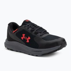 Buty do biegania męskie Under Armour Charged Bandit Trail 3. Czarne buty do biegania Under Armour, bez wzorów, bez zapięcia, do biegania. Za 329.99 zł.