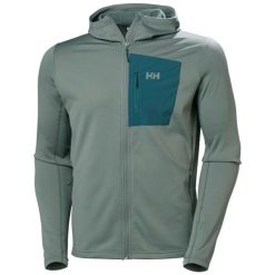 Bluza z kapturem Helly Hansen Versalite Fleece. Zielone bluzy z kapturem Helly Hansen, bez wzorów, z kapturem. Za 434.50 zł.