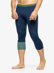 Legginsy termoaktywne męskie Ortovox Fleece Light Short Pants. Zielone bielizna termoaktywna ORTOVOX, m, bez wzorów, z elastanu, narciarskie. Za 494.99 zł.