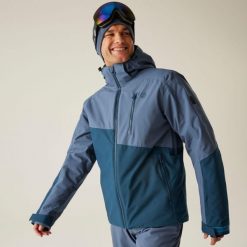 Kurtka narciarska męska z membraną Halfpipe III Dare 2b. Niebieskie kurtki narciarskie i snowboardowe Dare 2B, m, bez wzorów, narciarskie. W wyprzedaży za 699.99 zł.