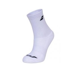 Skarpety tenisowe dla dorosłych Babolat 3pary. Białe skarpety BABOLAT, bez wzorów. Za 62.99 zł.