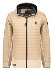 Geographical Norway Kurtka zimowa "Carembar" w kolorze beżowym rozmiar: 3XL. Brązowe kurtki Geographical Norway, na zimę, xl, bez wzorów, bez kaptura. Za 232.23 zł.