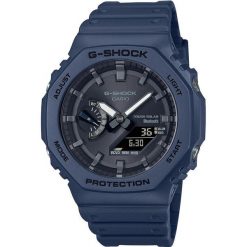 Zegarek męski Casio GA-B2100-2AER, Quartz, 45mm, 20ATM. Czarne, cyfrowe zegarki Casio, szklane. Za 650.45 zł.