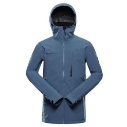 Kurtka męska trekkingowa wodoodporna 15.000 Alpine Pro Zarr 2. Niebieskie kurtki Alpine Pro, m, bez wzorów, bez kaptura. W wyprzedaży za 939.00 zł.