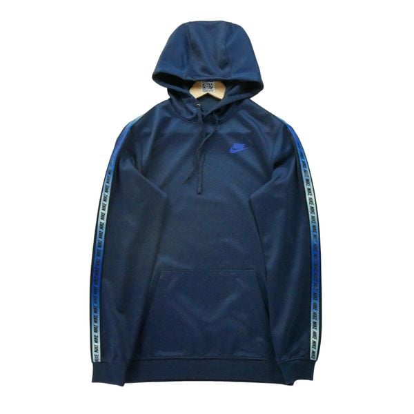 Second life - Męski kaptur granatowy - Stan bardzo dobry. Niebieskie bluzy Nike, m, bez wzorów, bez kaptura. Za 105.71 zł.