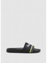 Pepe Jeans FOOTWEAR Klapki w kolorze czarnym rozmiar: 43. Czarne klapki Pepe Jeans FOOTWEAR, z jeansu. Za 96.60 zł.