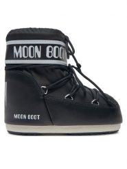 Moon Boot Śniegowce 80D1409340 Czarny. Czarne śniegowce Moon Boot, ze skóry, bez zapięcia. Za 759.00 zł.