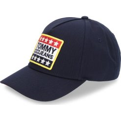 Czapka z daszkiem TOMMY JEANS - Tjm Logo Patch Cap AM0AM03265 413. Niebieskie czapki z daszkiem marki Tommy Jeans, z bawełny. W wyprzedaży za 159.00 zł.