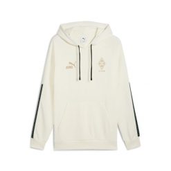 Męska bluza z kapturem Borussia Mönchengladbach KING PUMA Warm White Gold. Białe bluzy z kapturem Puma, m, bez wzorów, z kapturem. Za 309.00 zł.