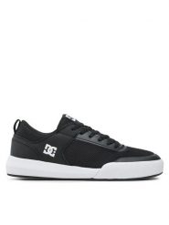 DC Sneakersy Transit ADYS700227 Czarny. Czarne buty sportowe casual DC, bez wzorów, z materiału, bez zapięcia. Za 269.99 zł.