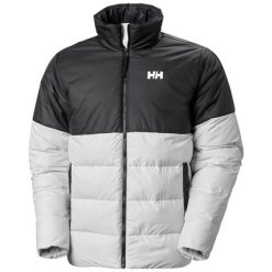Kurtka puchowa Helly Hansen Oslo Light Puffy. Szare kurtki Helly Hansen, na jesień, m, bez wzorów, z puchu, bez kaptura. W wyprzedaży za 852.00 zł.
