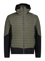 CMP Kurtka hybrydowa w kolorze oliwkowo-czarnym rozmiar: 52. Brązowe kurtki outdoor i hardshell CMP, bez wzorów, z materiału, bez kaptura. Za 337.41 zł.