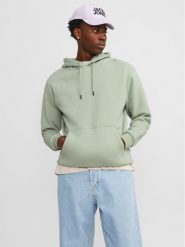 Jack&Jones Bluza Bradley 12249340 Zielony Relaxed Fit. Zielone bluzy Jack&Jones, m, bez wzorów, z bawełny, bez kaptura. Za 79.99 zł.