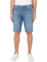 Pepe Jeans Szorty dżinsowe "Gymdigo" w kolorze niebieskim rozmiar: W38. Niebieskie szorty Pepe Jeans, z aplikacjami, z jeansu, klasyczne. Za 171.28 zł.