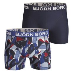 Björn Borg Bokserki Męskie 2 Pary Xxl Niebieski. Bokserki marki Björn Borg. W wyprzedaży za 151.00 zł.