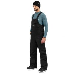 Spodnie snowboardowe z szelkami męskie Broad Peak. Czarne spodnie narciarskie i snowboardowe SIROKO, m, bez wzorów, narciarskie. W wyprzedaży za 820.95 zł.