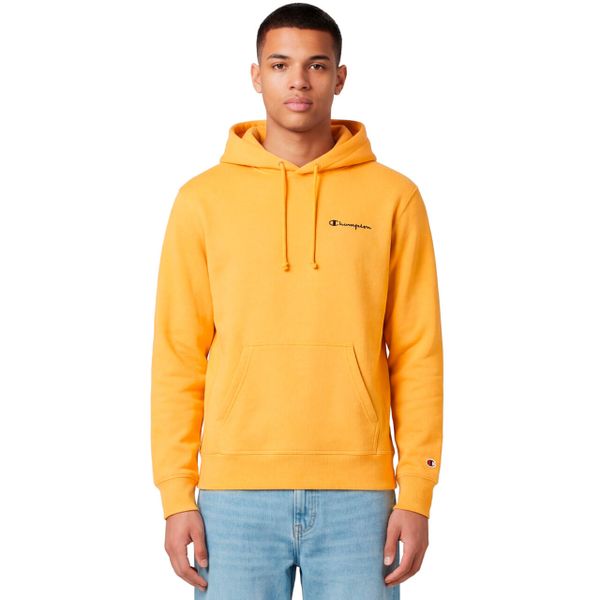 Bluza męska CHAMPION Hooded Sweatshirt. Żółte bluzy z kapturem Champion, m, bez wzorów, z materiału, z kapturem. Za 190.99 zł.