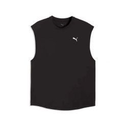 Koszulka Bezrękawnik Puma M Run Coolcell Sleeveless Dorośli. Czarne kamizelki sportowe Puma, l, bez wzorów, z elastanu, bez kaptura, do biegania. Za 234.90 zł.
