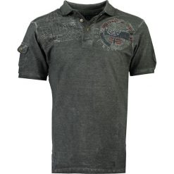 Koszulka polo w kolorze antracytowym. Koszulki polo marki Geographical Norway Men. W wyprzedaży za 90.95 zł.