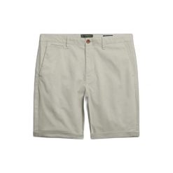 Szorty chino Superdry Premium Regular. Szare szorty Superdry, m, bez wzorów. Za 270.90 zł.