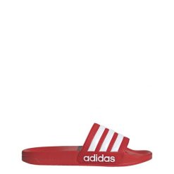 Klapki męskie basenowe Adidas ADILETTE. Białe klapki Adidas, z materiału. Za 119.00 zł.