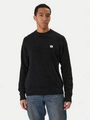 Calvin Klein Jeans Sweter LV04RD313G Czarny Regular Fit. Czarne swetry rozpinane Calvin Klein Jeans, m, bez wzorów, z bawełny, bez kołnierzyka, bez ramiączek. Za 319.99 zł.