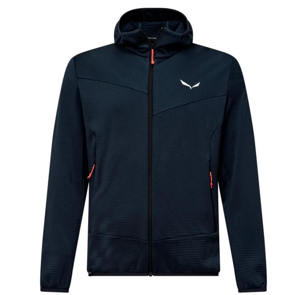 Bluza trekkingowa męska Puez Altavia PL HD. Czarne bluzy z kapturem Salewa, m, bez wzorów, z dzianiny, z kapturem. Za 436.28 zł.