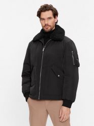 Boss Kurtka przejściowa Calliano 50498199 Czarny Regular Fit. Czarne kurtki Boss, m, bez wzorów, z syntetyku, bez kaptura. Za 1,409.00 zł.