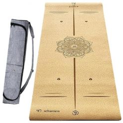 Mata jogi korka Hi-tech 6mm +Torba wodoodporna 3 materiały dla większej wygody4. Brązowe torby na ramię ACHAMANA, bez wzorów, z materiału, na ramię, małe, bez dodatków. Za 486.00 zł.