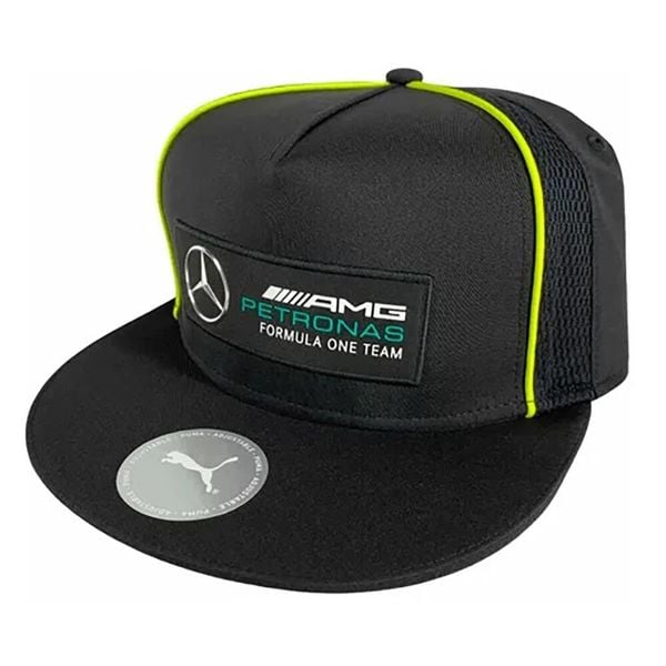 Czapka Męska Puma Mercedes MAPF1 FB Cap. Czarne czapki z daszkiem Puma, bez wzorów. Za 87.10 zł.
