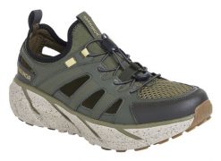 Sandały trekkingowe męskie Karrimor Hamilton. Zielone sandały Karrimor, z materiału, bez zapięcia. Za 295.99 zł.
