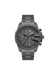 Diesel Zegarek Mega Chief Slim Chronograph DZ4676 Szary. Szare zegarki Diesel, ze stali. Za 1,379.00 zł.