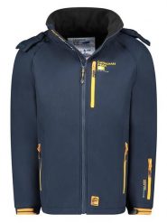 Canadian Peak Kurtka softshellowa "Ritchoneak" w kolorze granatowym rozmiar: M. Niebieskie kurtki outdoor i hardshell Canadian Peak, m, bez wzorów, bez kaptura. Za 209.95 zł.