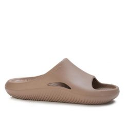 Klapki sportowe Crocs MELLOW RECOVERY SLIDE. Brązowe klapki Crocs, z materiału. Za 159.00 zł.