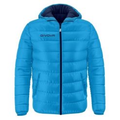 Kurtka Givova Giubbotto Olanda męska 2XS. Niebieskie kurtki Givova, m, bez wzorów, z puchu. Za 243.99 zł.