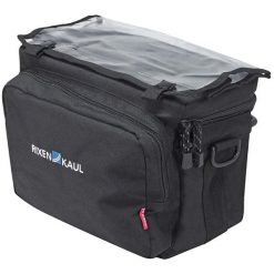 Torba na kierownicę Klickfix Daypack. Czarne torby na ramię KLICKFIX, bez wzorów, na ramię, duże, bez dodatków. Za 393.49 zł.