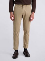 Pierre Cardin Spodnie chino w kolorze beżowym rozmiar: W35/L32. Brązowe eleganckie spodnie Pierre Cardin, l. Za 154.95 zł.