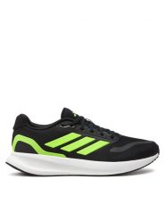 Adidas Sneakersy Runfalcon 5 IE8814 Czarny. Czarne buty sportowe casual Adidas, bez wzorów, z materiału, bez zapięcia. Za 199.99 zł.