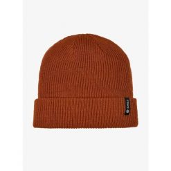 Czapka zimowa Stance Icon 2 Beanie - rust. Brązowe czapki zimowe Stance, bez wzorów. Za 70.99 zł.