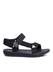 Camper Sandały Match K100539-001 Czarny. Czarne sandały Camper, z materiału, bez zapięcia. Za 329.99 zł.
