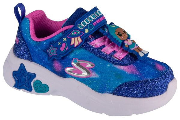 Buty SKECHERS SKECH SQUAD Niebieski. Niebieskie bluzy z kapturem Skechers, bez wzorów, z materiału, bez kaptura. Za 139.99 zł.