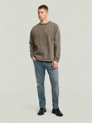 G-Star Bluza w kolorze szarobrązowym rozmiar: L. Brązowe bluzy G-Star, l, bez wzorów, z bawełny, bez kaptura. Za 157.32 zł.