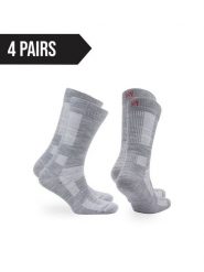 Norfolk Skarpety funkcyjne (4 pary) w kolorze szarym rozmiar: 43-46. Szare skarpety Norfolk, bez wzorów, z materiału. Za 101.47 zł.