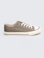 Trampki męskie niskie khaki RR174617 303. Zielone trampki BIG STAR, m, bez wzorów, przed kostkę, bez zapięcia. W wyprzedaży za 89.00 zł.