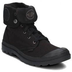 Buty do chodzenia męskie Palladium Baggy. Czarne buty sportowe casual Palladium, bez wzorów, z gumy, za kostkę, bez zapięcia. Za 531.00 zł.