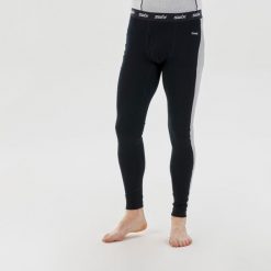 Legginsy termoaktywne do narciarstwa biegowego męskie Swix. Bielizna termoaktywna Swix, m, bez wzorów, z dzianiny, narciarskie. W wyprzedaży za 99.99 zł.