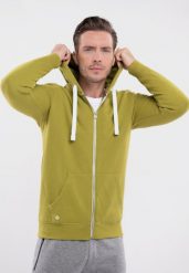 Bluza bawełniana z kapturem B-STAR. Białe bluzy z kapturem Volcano, m, bez wzorów, z bawełny, z kapturem. Za 179.99 zł.