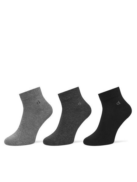 Calvin Klein Skarpety krótkie 701234209 Szary. Szare skarpety CALVIN KLEIN, bez wzorów, z bawełny. Za 69.99 zł.