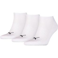 Puma Skarpety Cushioned 3-Pack 90794202. Białe skarpety Puma, bez wzorów, z bawełny. Za 55.99 zł.